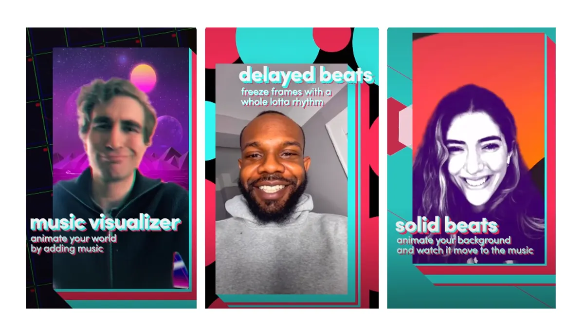 TikTok music effects