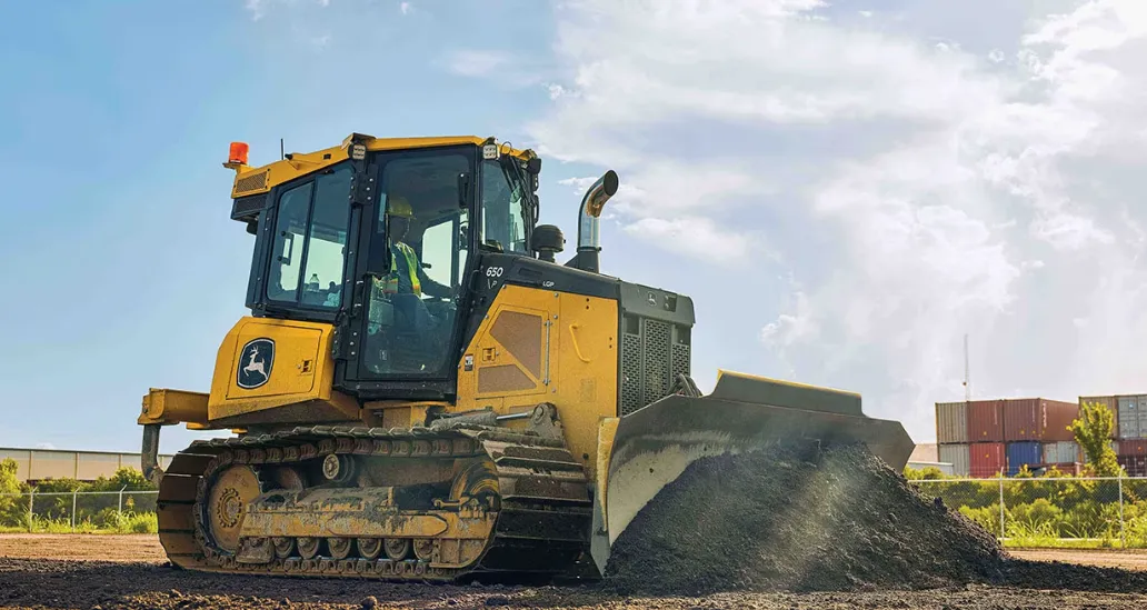 John Deere construction equipment