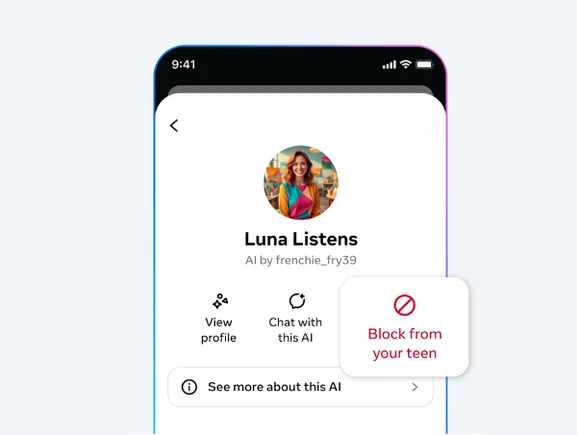 Meta Bans Teen Access to AI Bot Characters