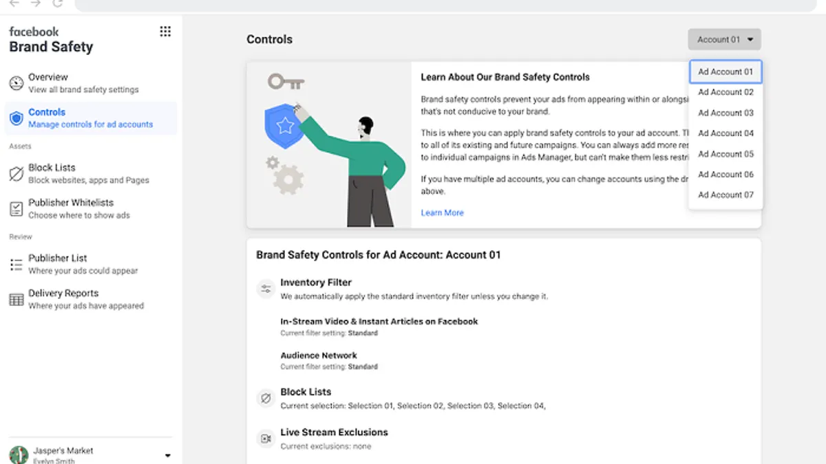 Facebook Brand Safety Controls