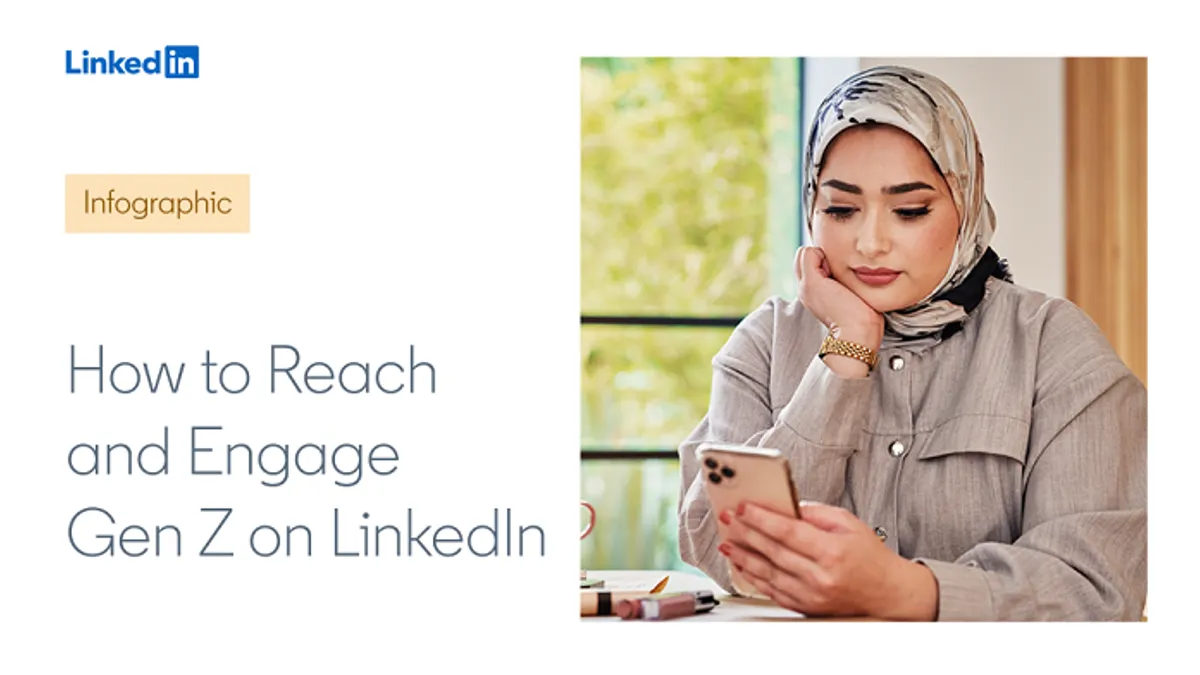 LinkedIn Gen Z infographic