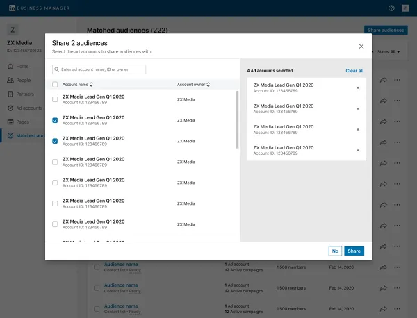 LinkedIn Business Manager