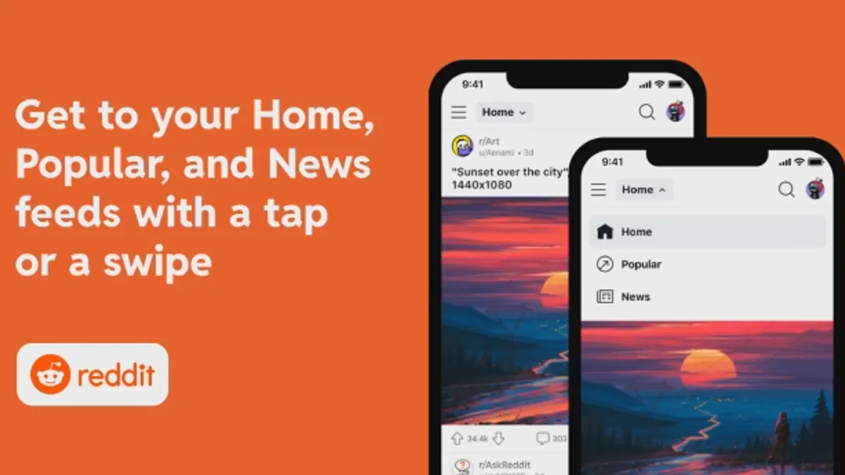 Reddit feed switching update