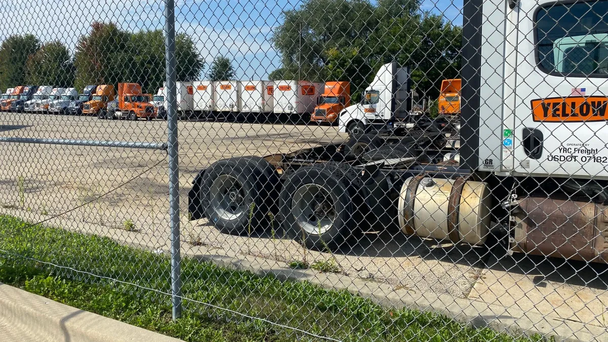 Yellow Corp. terminal Montgomery Illinois