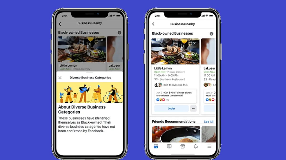 Facebook black owned businesses