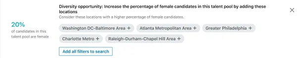 LinkedIn Diversity Nudges