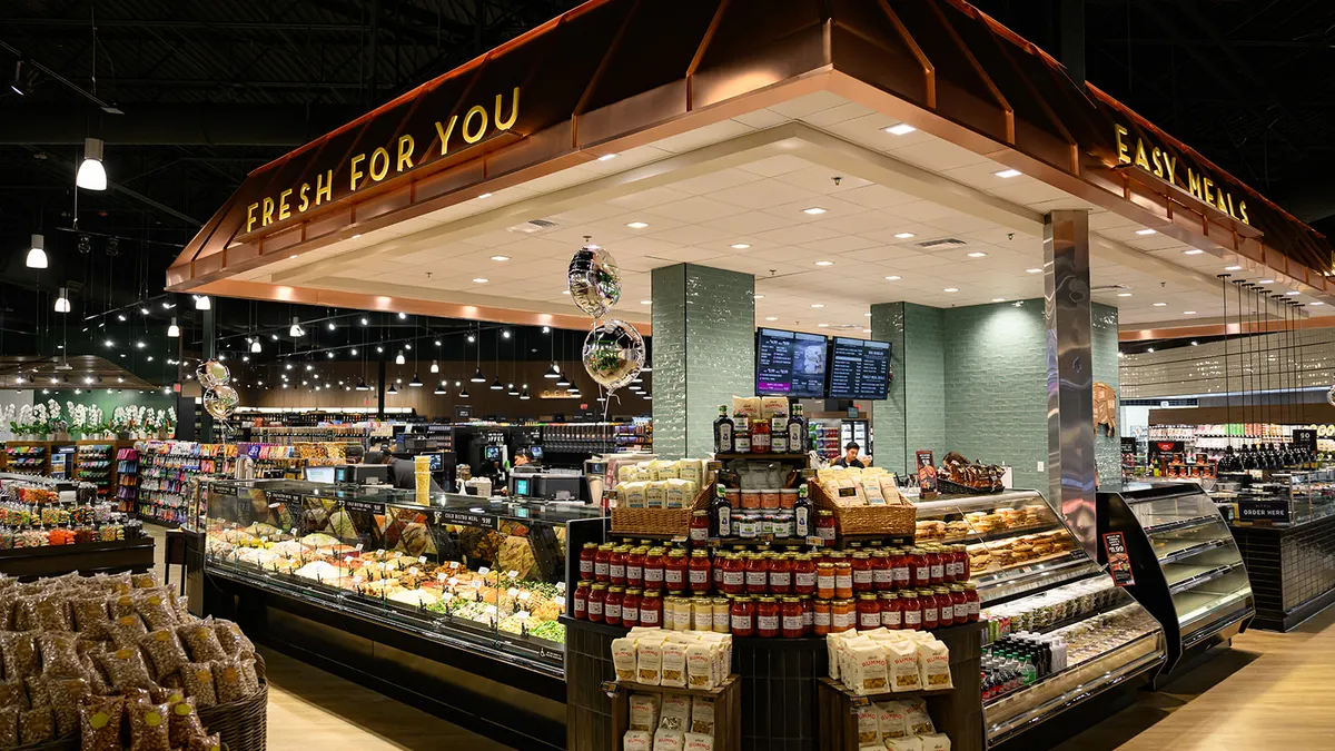 Interior of a The Fresh Market store in Jensen Beach, Florida