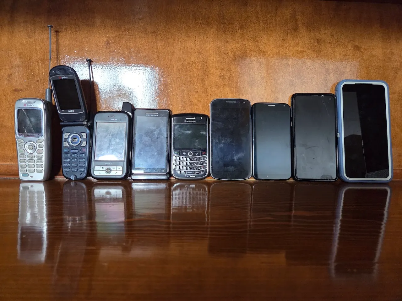 Riveron’s Tony Ciotti phones in office