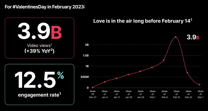 TikTok Valentine's Day
