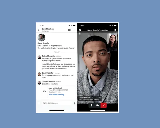 LinkedIn Adds Native Video Meeting Option, Facilitating Enhanced ...