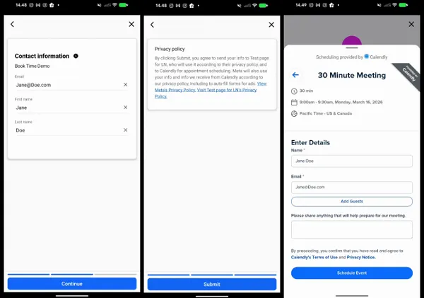 Meta lead ads update
