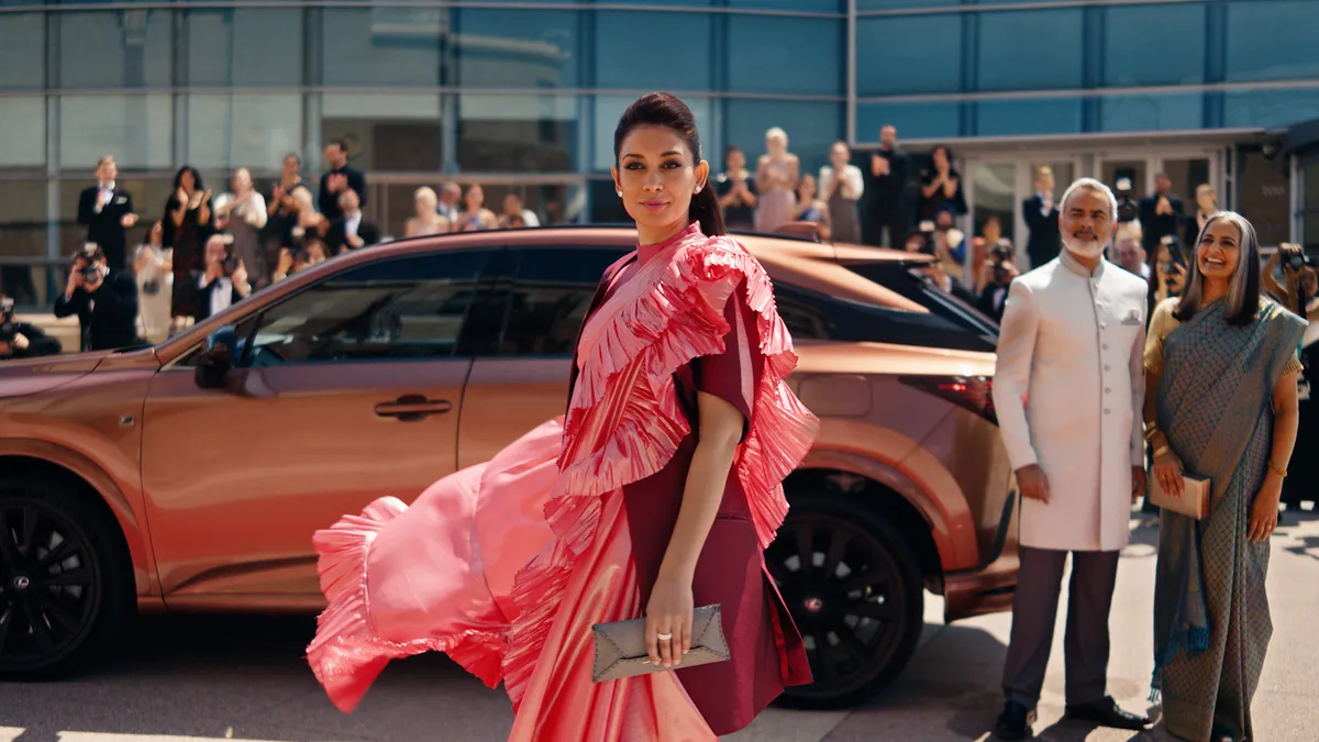 Lexus "Never Lose Your Edge" campaign image featuring Preeti Desai.