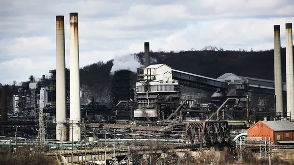 U.S. Steel's Clairton Works facility in Pennsylvania.