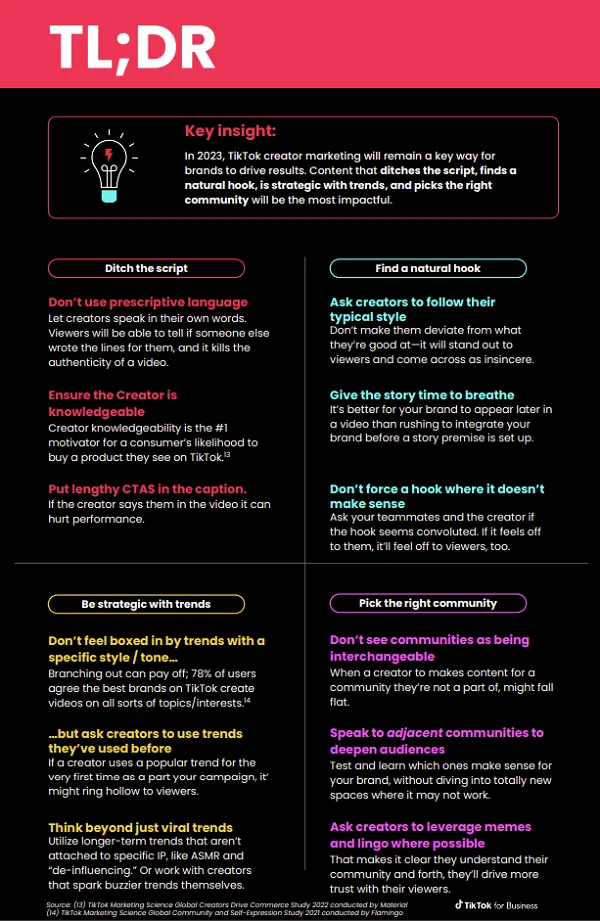 TikTok Creator Marketing Guide