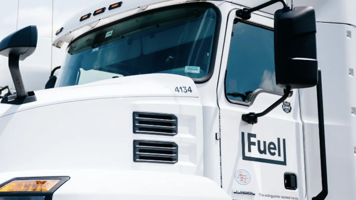 Fuel Transport truck