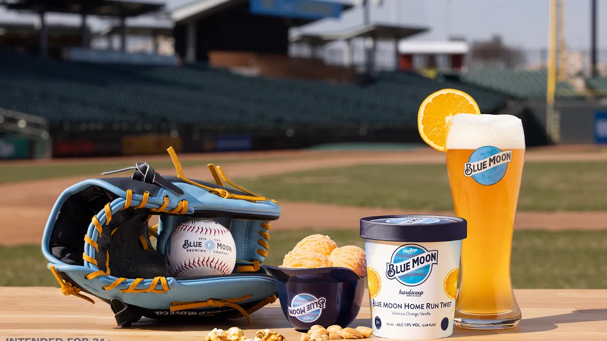 Blue Moon's new ice cream.