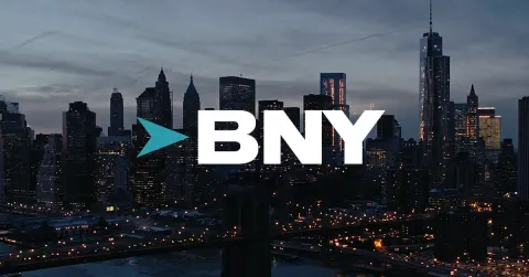 New BNY logo, rebranding