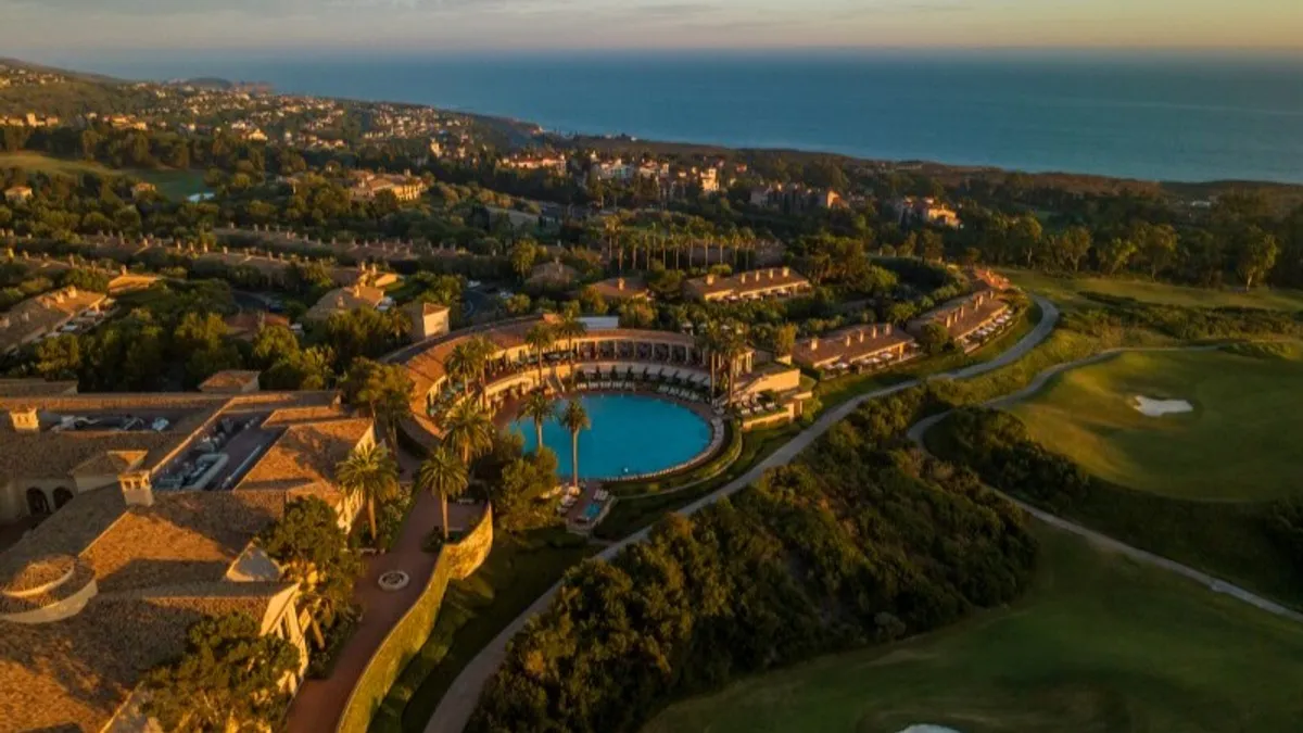 Marriott will convert three U.S. luxury hotels under reservation system, including The Resort at Pelican Hill in Newport Beach, California.