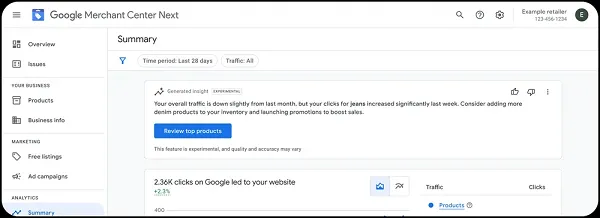 Google Merchant Center