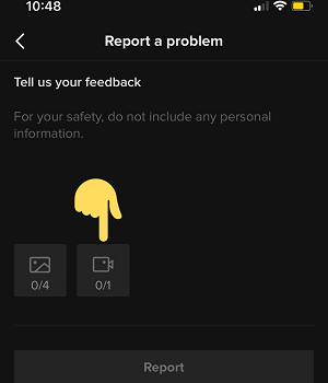 TikTok video reports