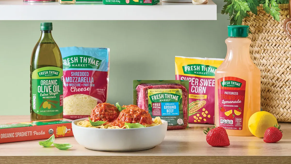 Fresh Thyme revamped private label