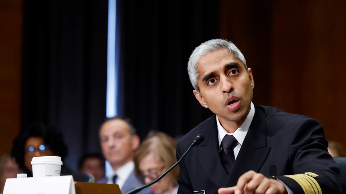 Surgeon General Vivek Murthy speaks at Congressional hearing