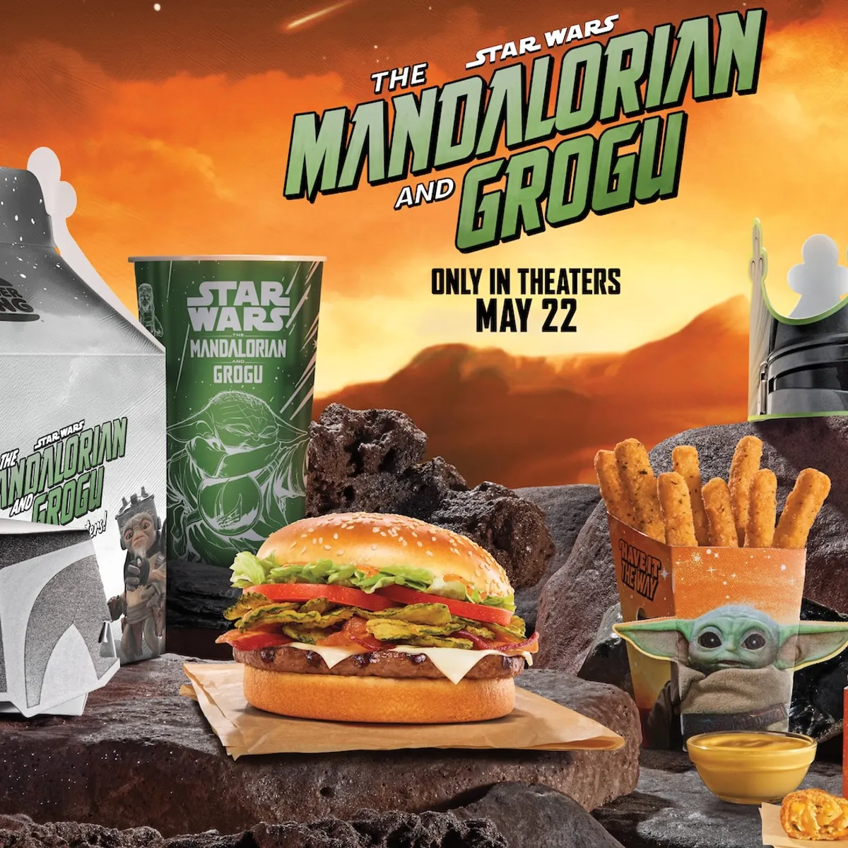 Burger King Mandalorian Adult Bundle