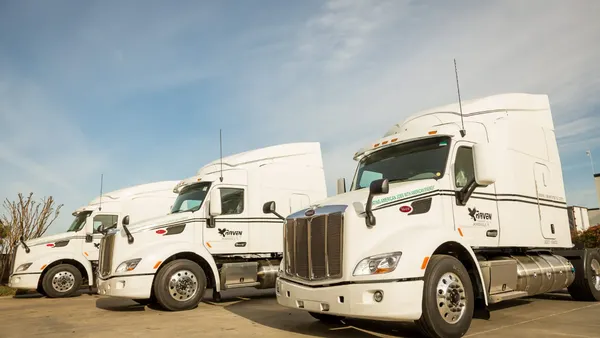 Raven Transport LGN trucks