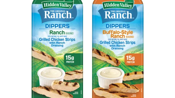 Packages of Hidden Valley Ranch Dippers
