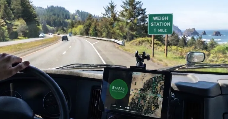 Oregon adds PrePass weigh station bypass tech