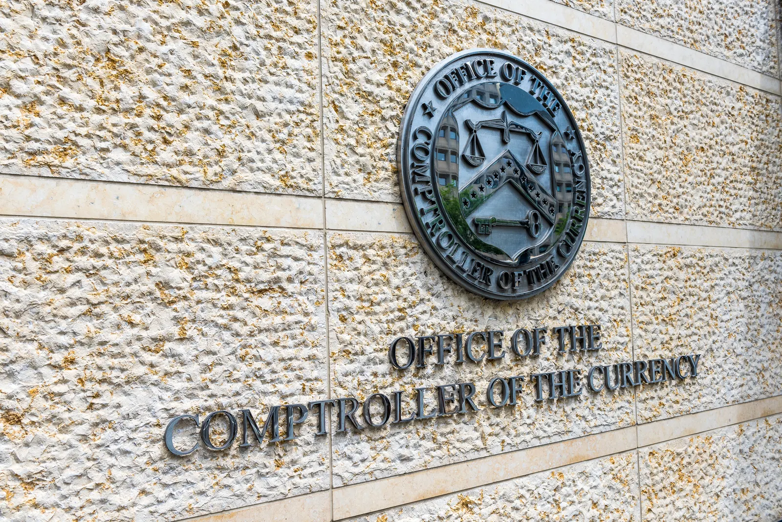 The Office of the Comptroller of the Currency logo