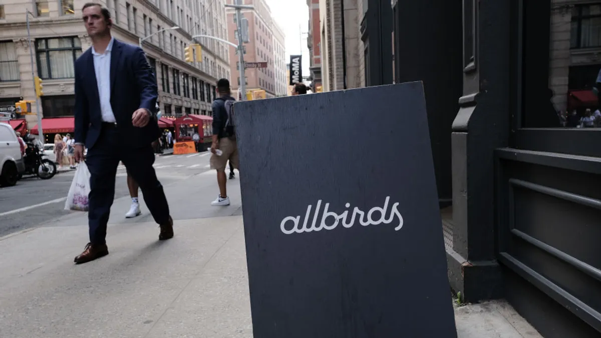 An Allbirds store in lower Manhattan.