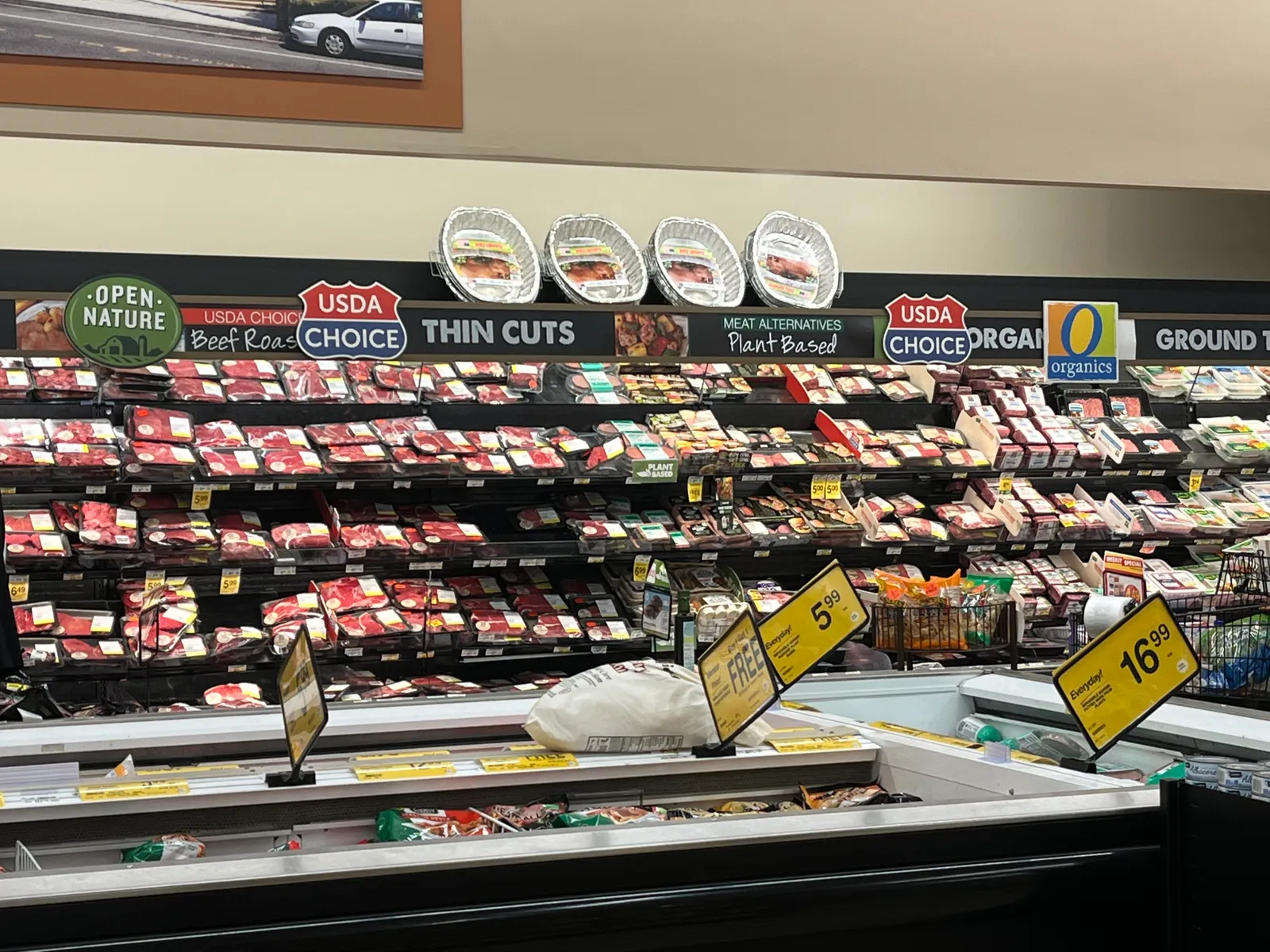 Meat at a Safeway in Washington, D.C.