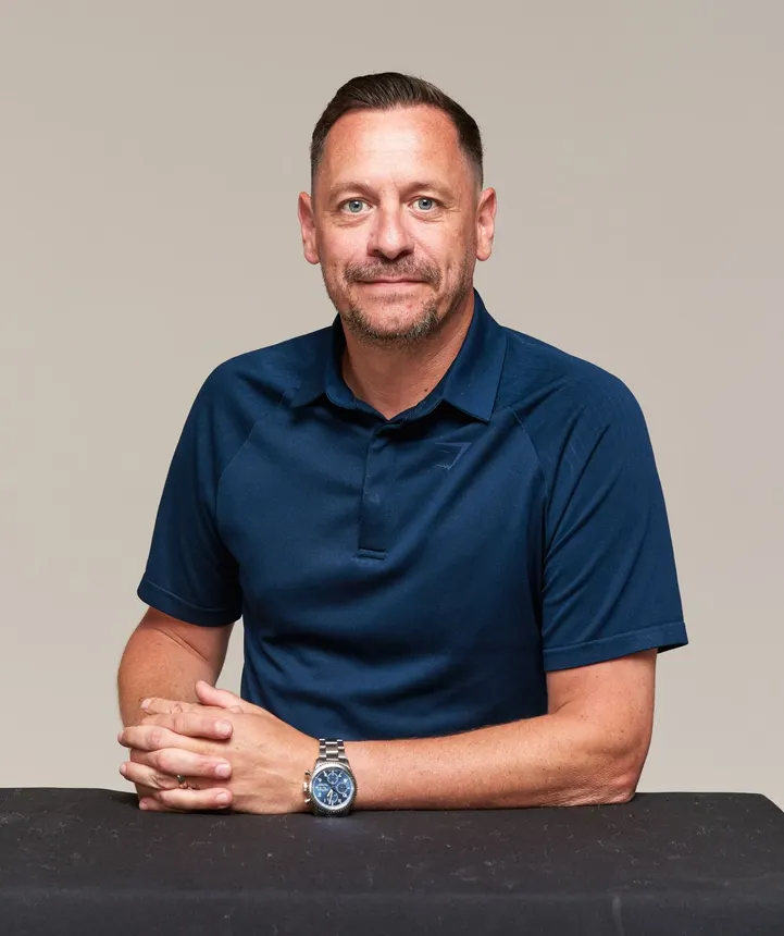 A headshot of Gymshark's supply chain executive.