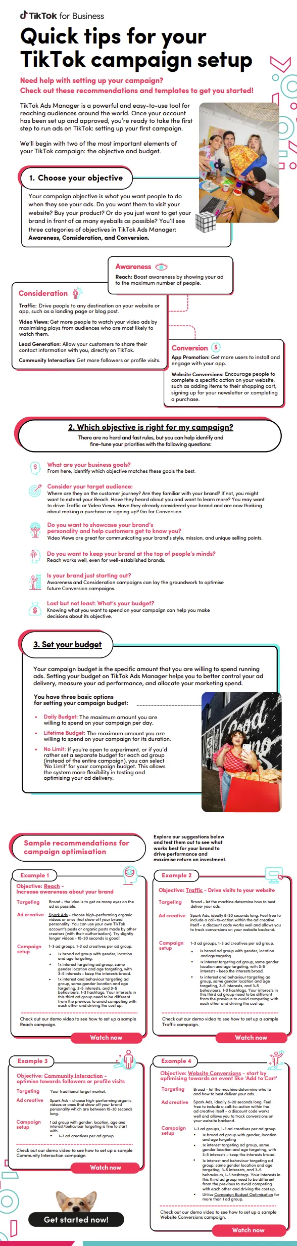 TikTok campaign tips
