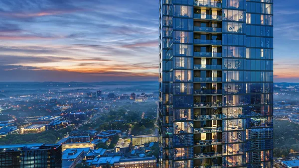 Rendering of Alina, a multifamily residential tower in Atlanta, Ga.
