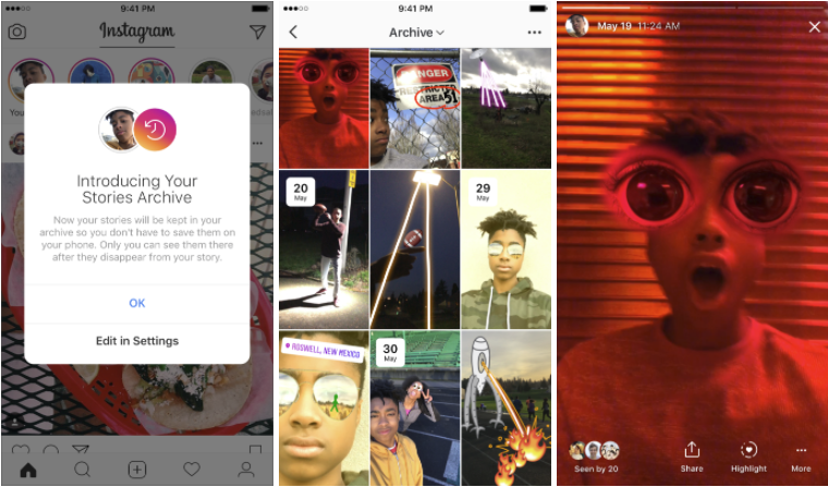 Instagram Provides New Opportunities with Stories Archive and Presentation Options | Social Media Today