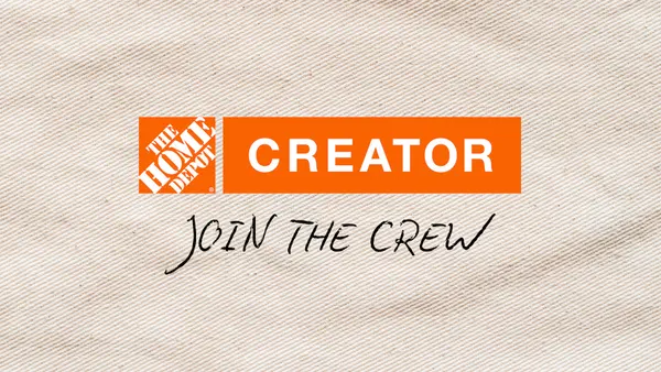 Home Depot creator portal logo