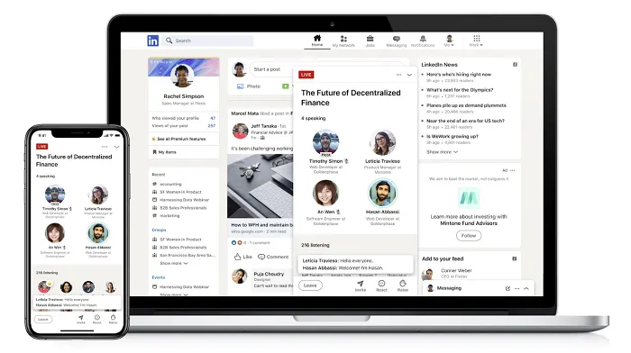 Linkedin’s Phasing Out Its Dedicated Live Audio Events