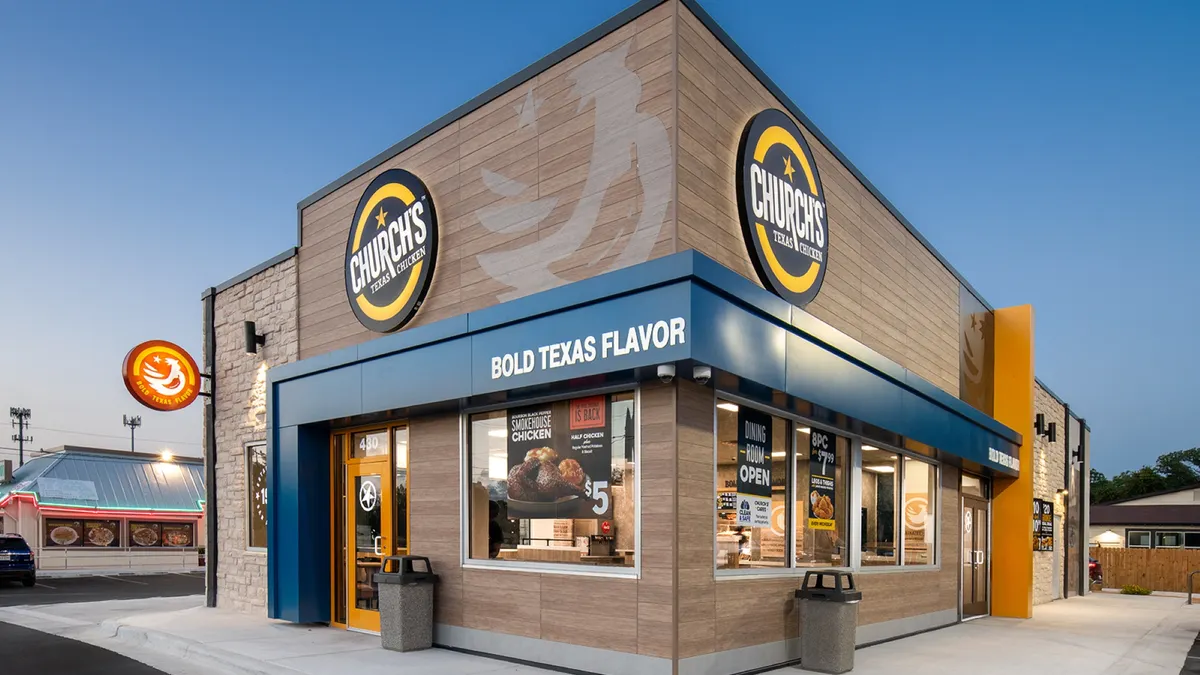 A quick service restaurant.