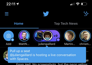 Twitter Spaces