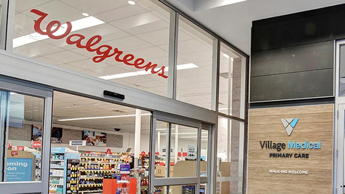 Village Medical at Walgreens entryway