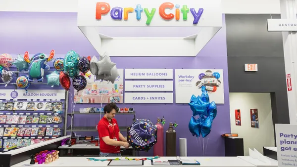 A Party City inside Staples.