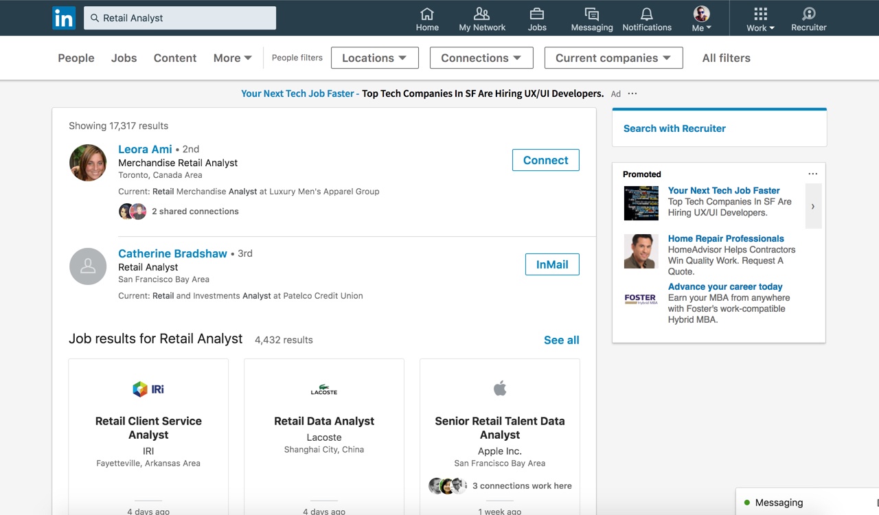 LinkedIn Updates its Search Options with New Results Listings and Improved Layout | Social Media Today