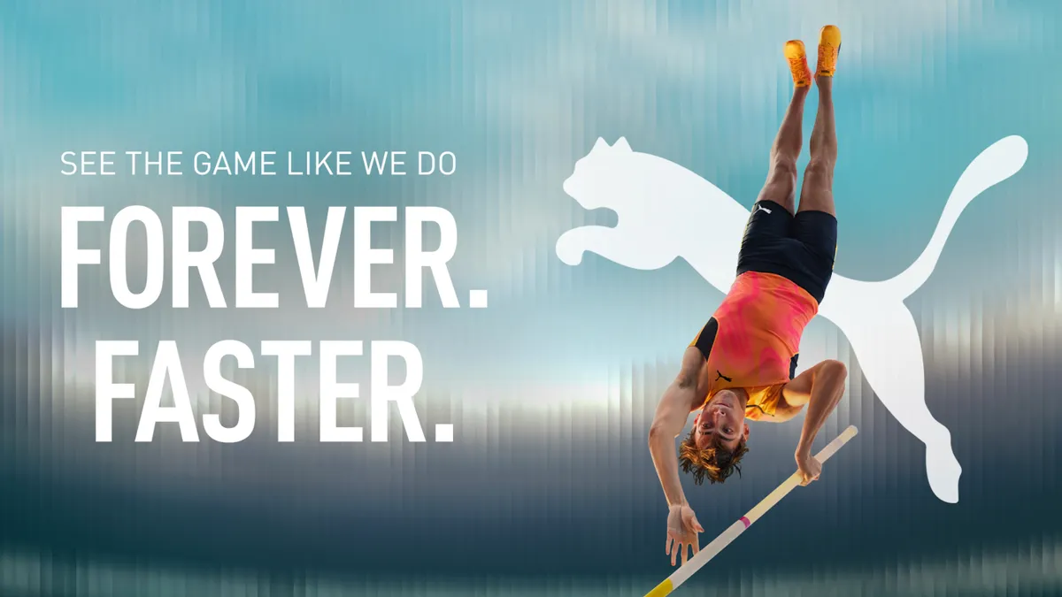 Puma "FOREVER. FASTER. - See The Game Like We Do" campaign