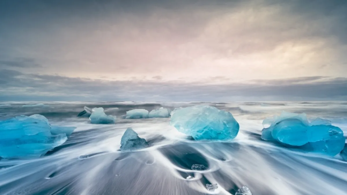 Glacier landscape