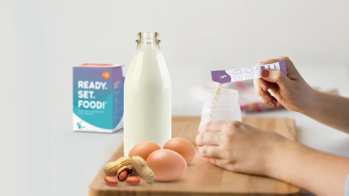 Ready, Set, Food! is designed to prevent allergies in children.