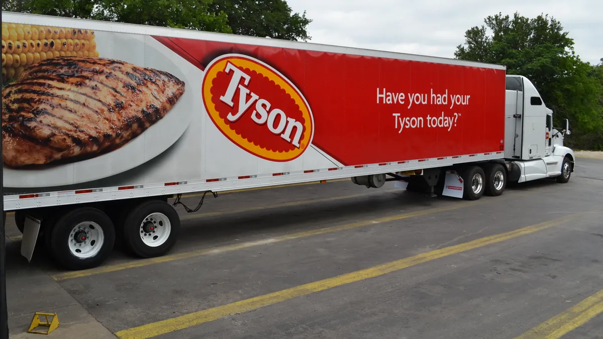 tyson foods truck