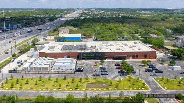 Elemental Critical Data Center facility in an aerial view