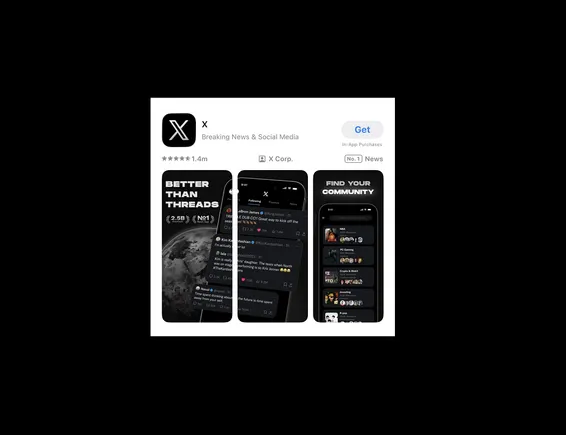 X tells App Store users it’s “better than Threads”